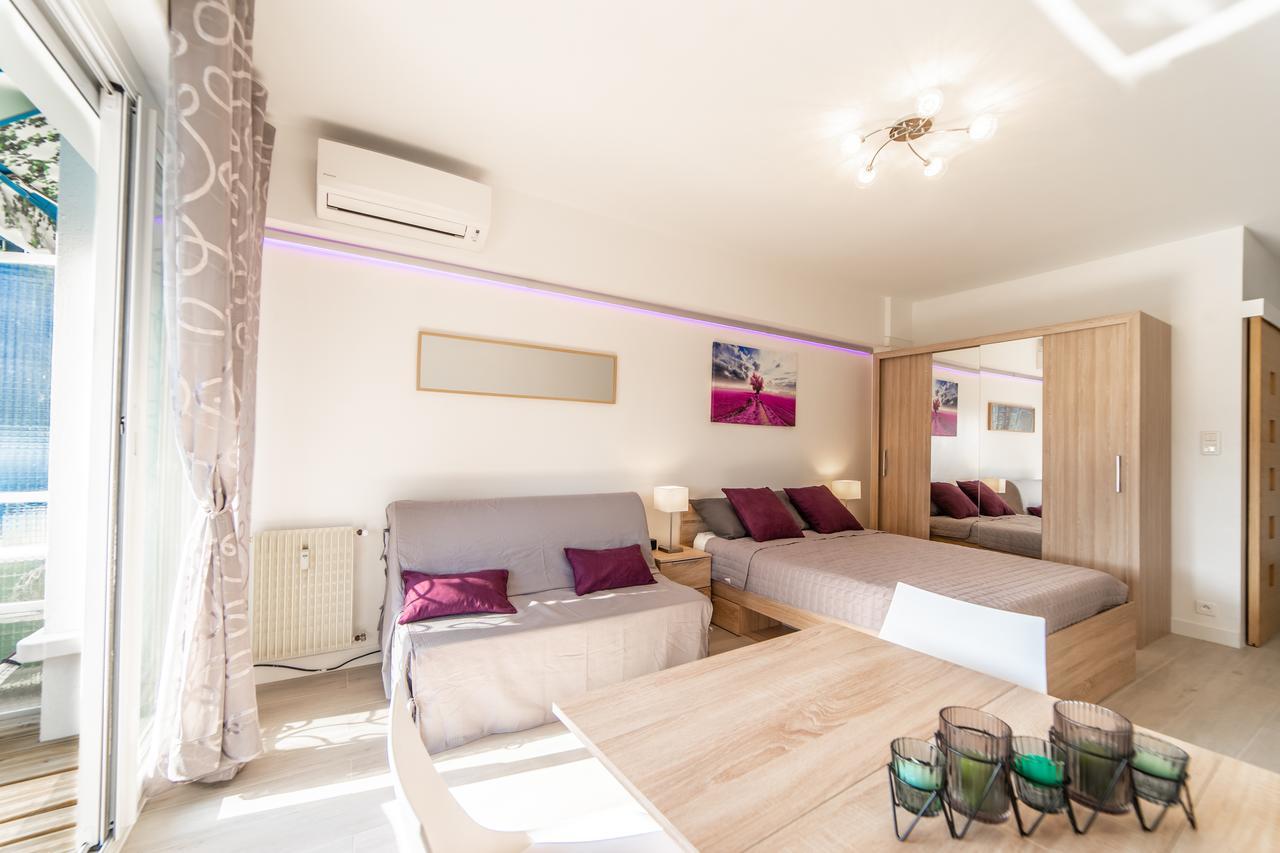 L'Ascot Appartement, Plages A 300M, Vue Hippodrome กาญเนอ-ซูร์-แมร์ ภายนอก รูปภาพ